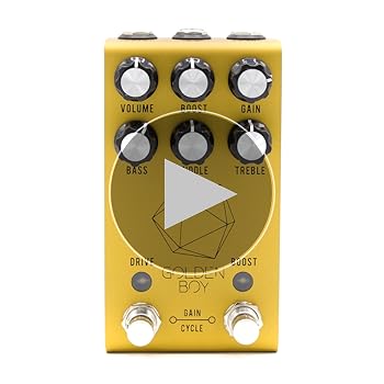 Jackson Audio Golden Boy Transparent Overdrive Guitar